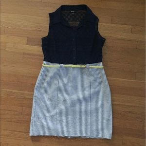 Alyx Lace/Stripped Dress